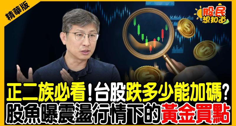 台股千點震盪！散戶狂問能押寶「正2」嗎？驚人回檔幅度算給你看！股魚曝光震盪行情下的「黃金加碼區」！