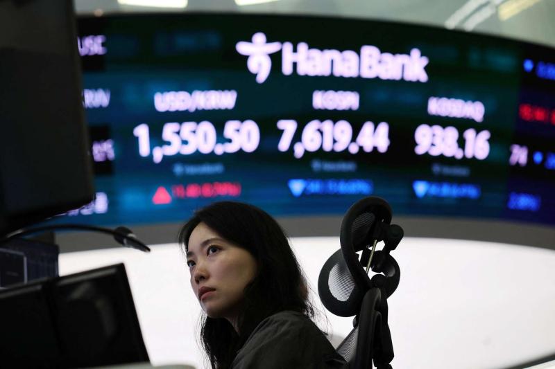 韓股反彈逾2.5%　三星、SK海力士領漲，晶片股跟隨美股走強