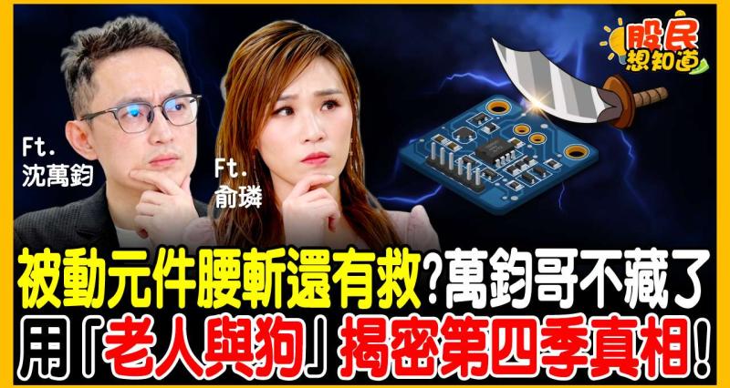 國巨(2327)、華新科(2492)股價腰斬，買在高點怎麼辦？萬鈞法人觀點：從業績吃緊看被動元件，為何這次「老人與狗」走法不同？