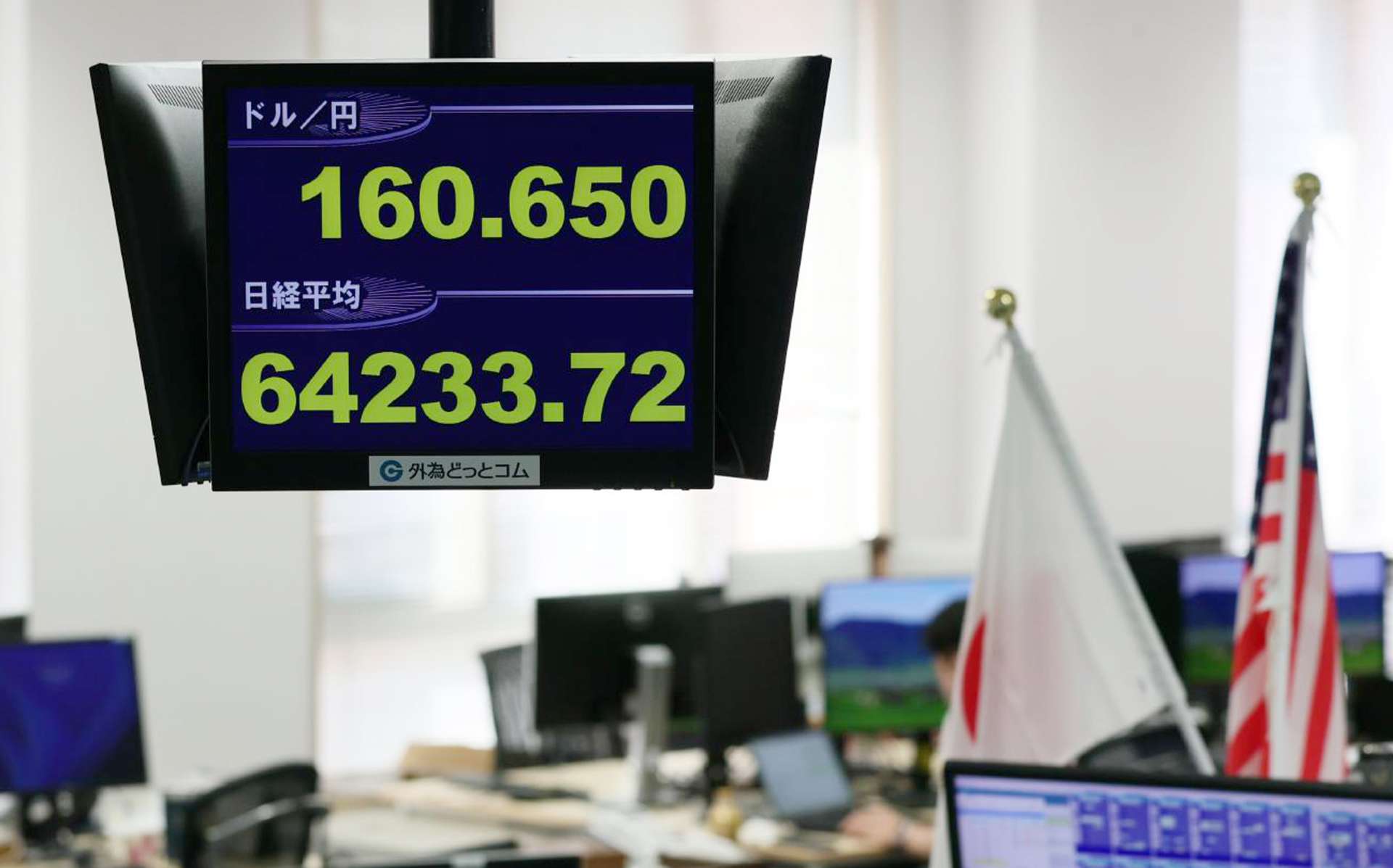 半導體股領軍 日經225指數大漲4%重返6.4萬點