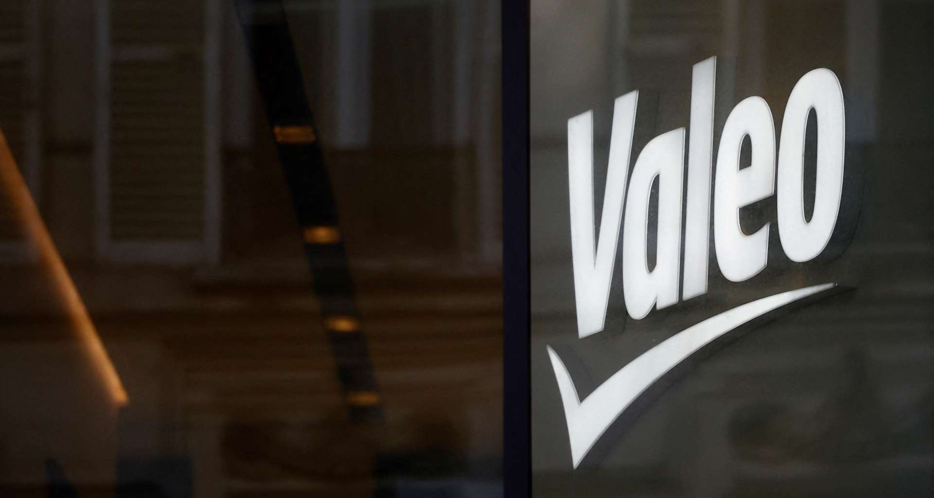 汽車零組件供應商Valeo標誌資料照。