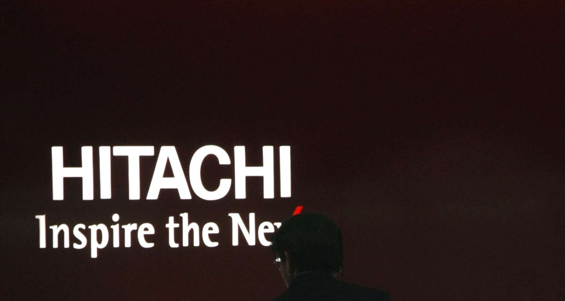 日立Hitachi企業標誌資料照。