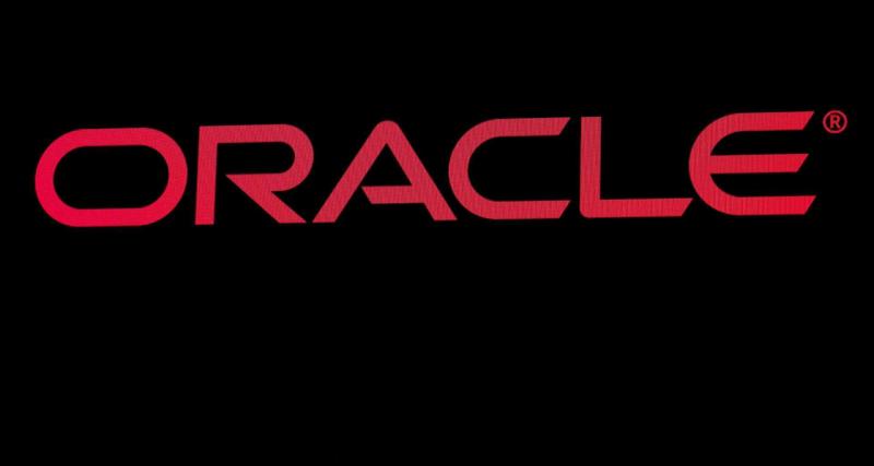 Oracle公司標誌資料照，非本次合作活動現場。
