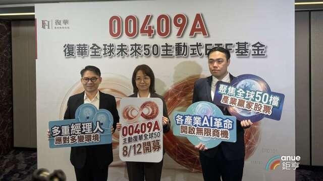 接棒H1績效王00991A！復華推「未來50」全球版00409A 三大王牌經理人操盤