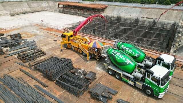 台泥卜特蘭石灰石水泥混凝土 取得低碳循環建材認證