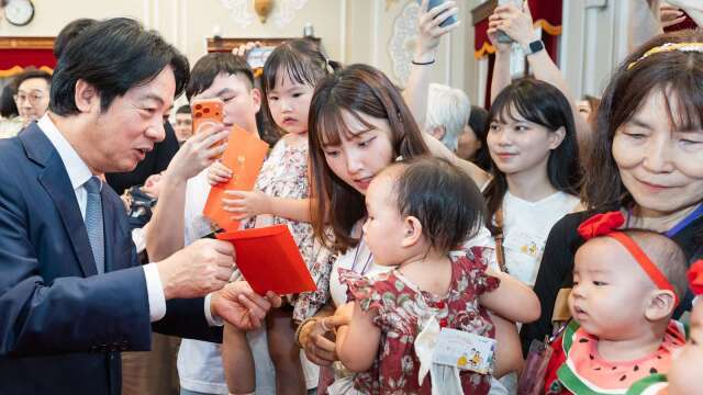 賴清德：0-18歲每月5千津貼明年上路 籲「此時不生更待何時」