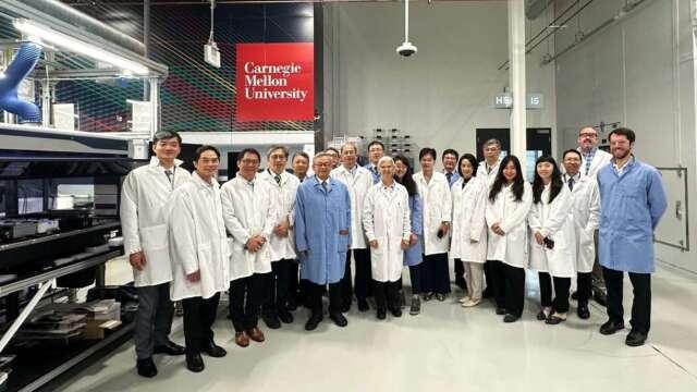 國科會吳誠文率團訪匹茲堡 深化台美AI與機器人科技合作