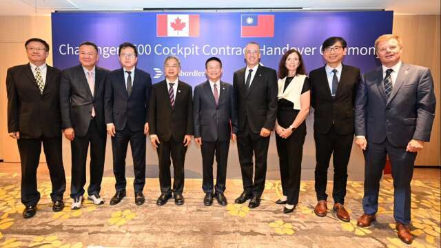 漢翔搶下龐巴迪20年大單 龔明鑫直擊：台灣躍升全球中大型民航機製造強國