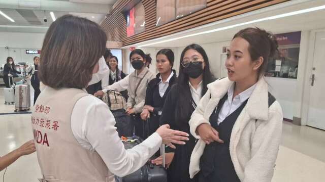 台北晶華首發！35名印尼技術人力抵台 銜接房務接待即戰力