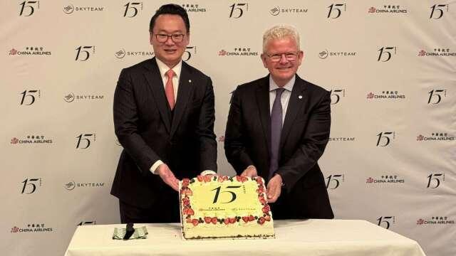 華航加入天合聯盟15周年 總座：發揮聯盟綜效拓全球布局
