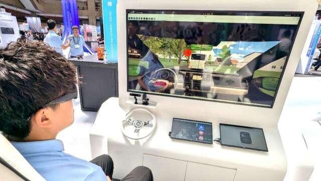 戴墨鏡口罩也能辨識！車輛中心「AI駕駛」視線追蹤技術亮相 導入首輛Level 3智駕電巴