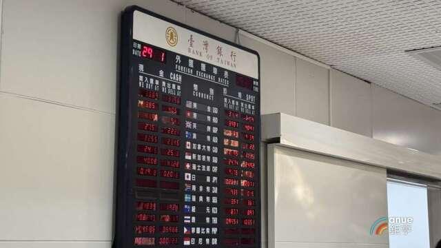 〈台幣〉Q4開門紅！大盤創新高 貶轉升收31.842元