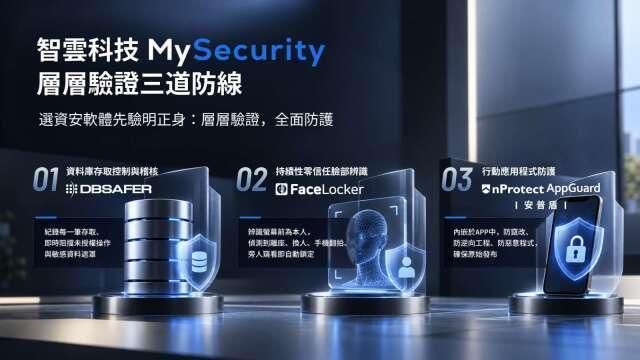 智冠旗下智雲科技推資安「層層驗證」概念 三大面向建立防護機制