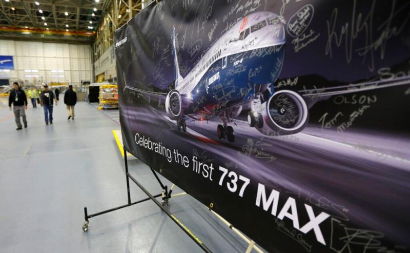 因零件問題，波音(BA)8月交機量下滑，創今年4月以來最低