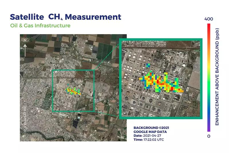 Google支持的衛星發射，旨在從太空追蹤全球石油行業甲烷排放