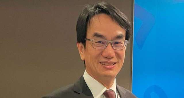 林宜敬接掌數發部 將以打詐、AI、資安為三大目標。(鉅亨網記者吳承諦攝)