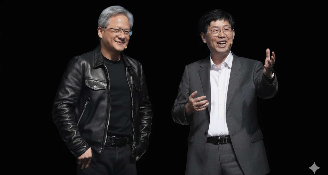 鴻海大象轉身！劉揚偉如何抓住黃仁勳的手，從毛三到四代工廠，變身AI伺服器巨擘