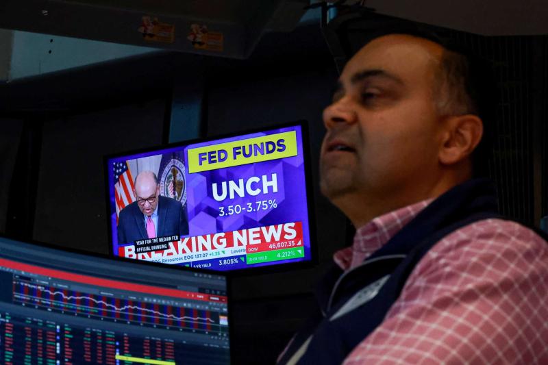 聯準會釋出偏鷹訊號　美股重挫、三大指數同步收低