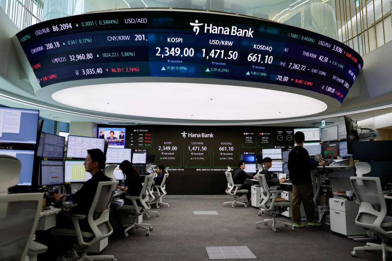 亞洲股市觀望中東局勢 南韓走強、印尼股匯承壓