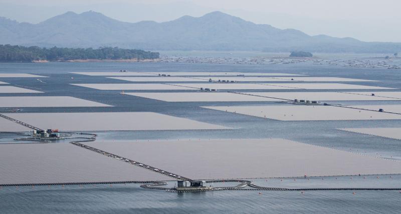 超越傳統能源的界限，菲律賓建設全球首個天然湖泊太陽能項目