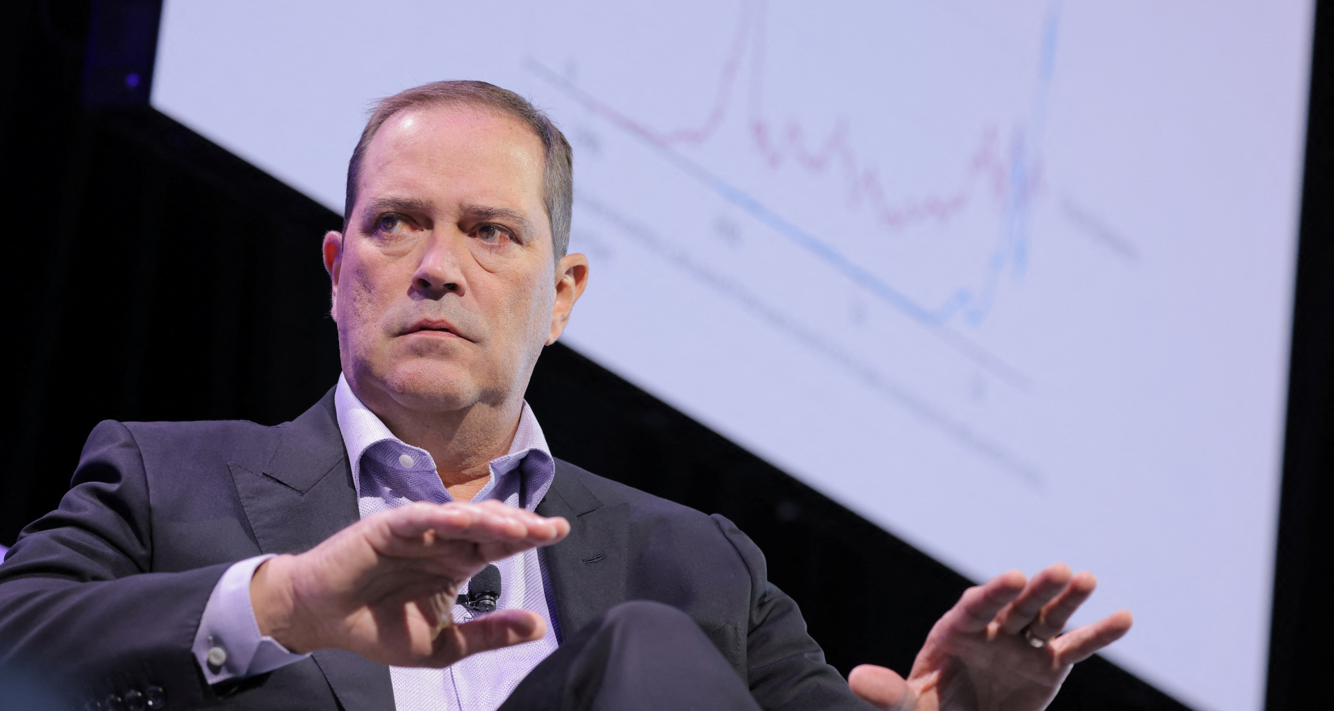 思科首席執行長查克·羅賓斯（Chuck Robbins）圖片來源：Reuters