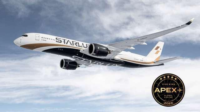 星宇航空拿下APEX 2026全球五星航空 躋身前7%頂尖行列