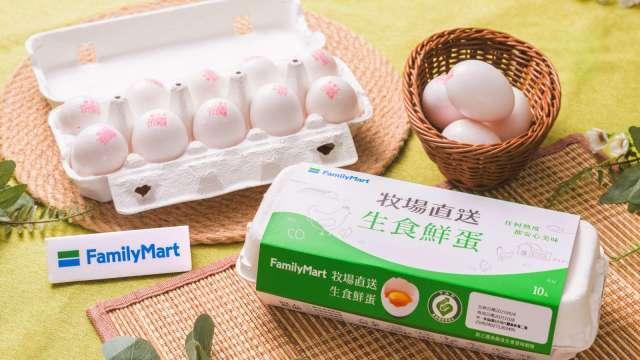 (愛心)全家揭密生鮮四大金剛 鮮蛋晉升銷售億元俱樂部