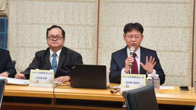 北基董座鍾嘉村辭任 由董事鍾育霖接任