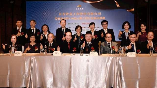助攻鋼構業 合庫銀主辦126億聯貸 力挺皆豪旗下「金安獎」永青營造