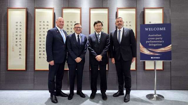 聯強澳洲營收突破600億元 當地國會議員參訪台灣總部交流在澳佈局