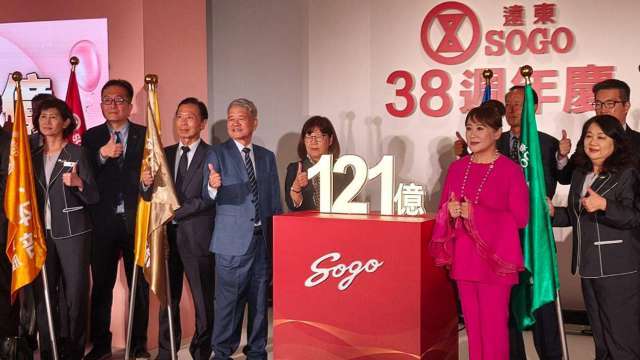 搶攻普發1萬全民消費紅利 SOGO周年慶檔期業績目標121億元