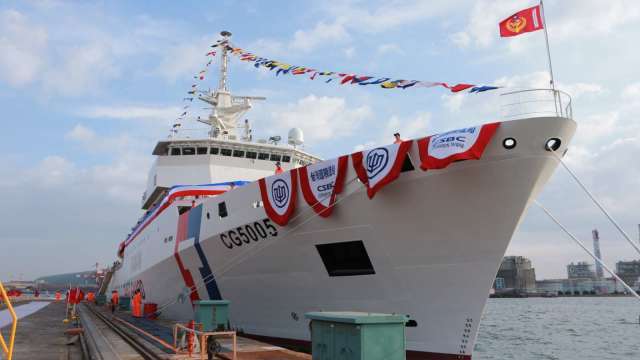 〈焦點股〉台船兩款巡防船下水 漲逾半根停板守住2字頭價