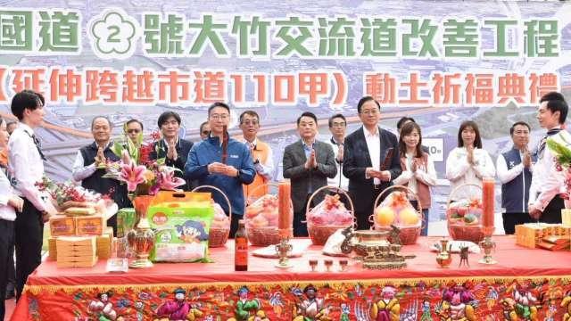 國2大竹交流道工程2029通車 交長：完工將提升桃園航空城聯外交通