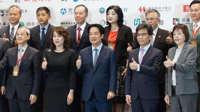 賴清德：推動亞洲資產管理中心 讓錢留台灣建立「黃金年代」