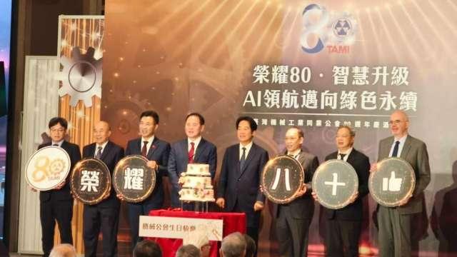 賴清德：「工業報國」機會來了!  呼籲機械業者投入國防自主產業