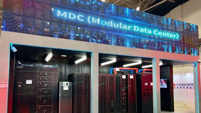 東元首度參與鴻海科技日 秀模組化資料中心解決方案、電動車電力系統