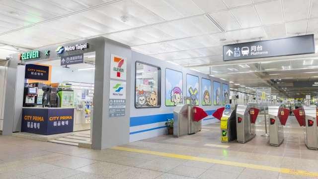 7-ELEVEN首開北捷聯名店 估每月來客量135萬人次