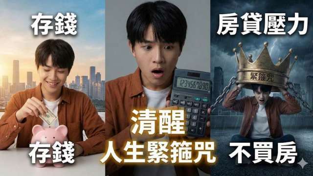 存到錢卻不敢買房！試算後秒清醒「根本是在買人生緊箍咒」
