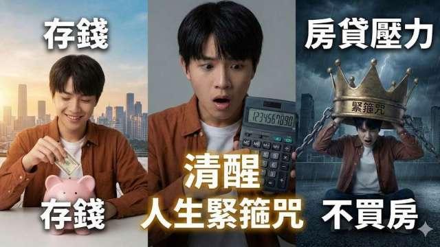 存到錢卻不敢買房！試算後秒清醒「根本是在買人生緊箍咒」