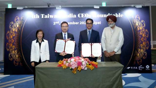 台印度CEO論壇登場 貿協：拓展雙邊產業合作動能、探討設台印共同基金