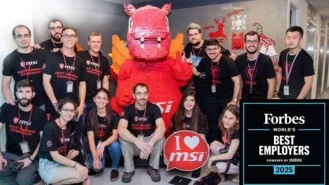 微星再度入選《Forbes》全球最佳雇主 打造支持專業成長的卓越職場環境