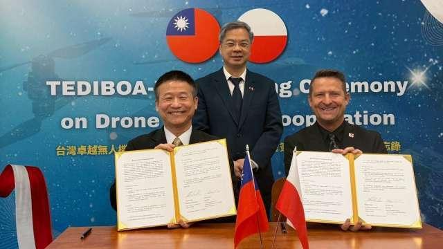 台灣無人機聯盟攜手波蘭 拓歐亞市場契機