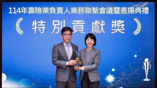 業界唯一！凱基人壽獲金管會特別貢獻獎