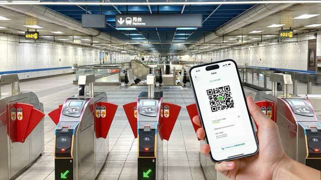 首家橫跨全台交通電支 一卡通iPASS MONEY乘車碼1/3起掃進北捷