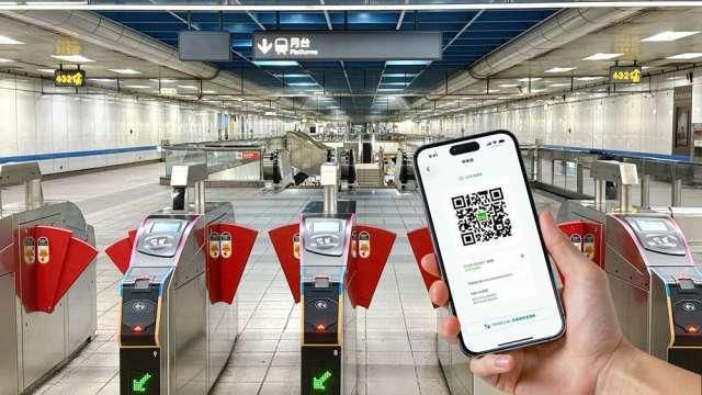 首家橫跨全台交通電支 一卡通iPASS MONEY乘車碼1/3起掃進北捷