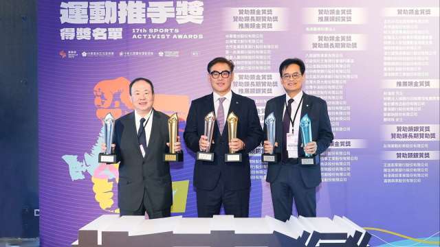 台新新光金勇奪運動推手獎六大獎  延續認真態度 深耕體育賽事