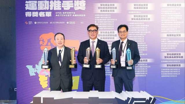 台新新光金勇奪運動推手獎六大獎  延續認真態度 深耕體育賽事
