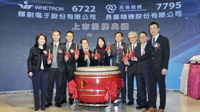 〈焦點股〉輝創新股掛牌上市 漲約1成穩步展開蜜月行情