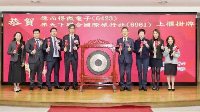 億而得權利金動能強 上櫃掛牌首日飆漲停