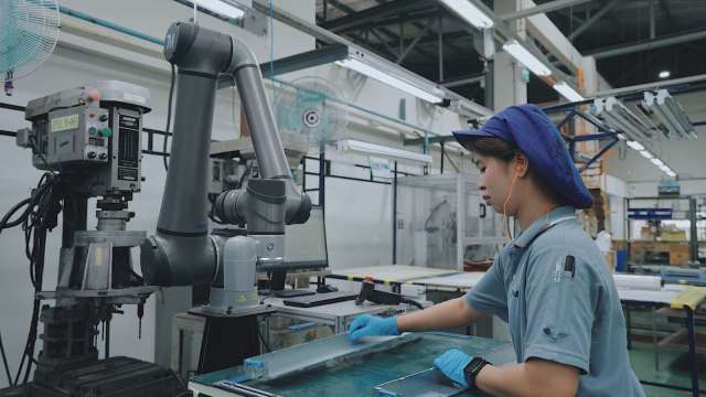 達明進駐航太供應鏈 導入50台AI Cobot助jpp-KY實現產能自動化